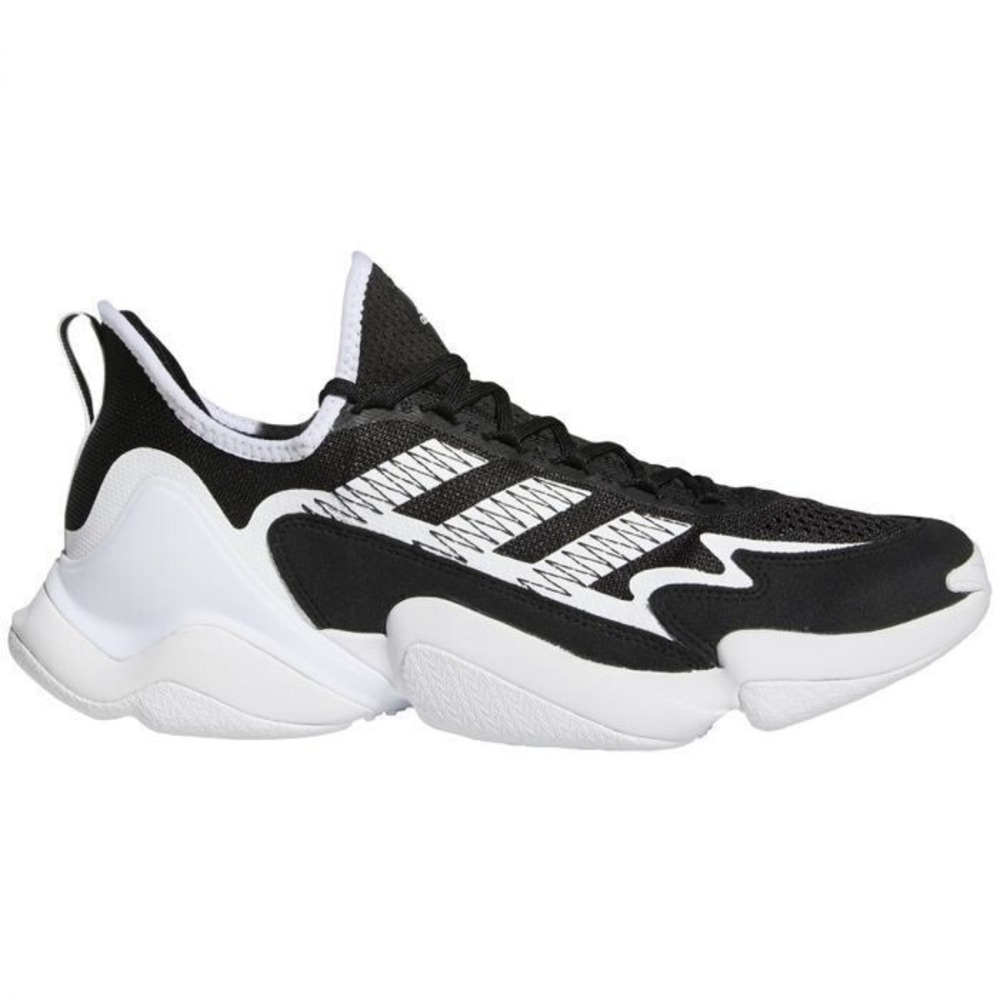 Size 12.5 Adidas Impact FLX GX8113 Men's Core Black White Training Shoes Sneaker